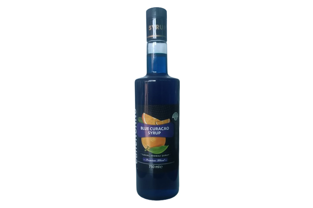 NONNO TURUNÇ ( BLUE CURACAO ) ŞURUP 750 ML