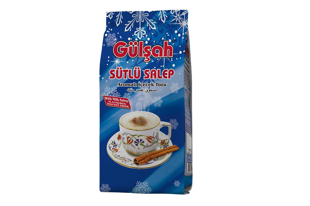 GÜLŞAH SÜTLÜ SALEP AROMALI TOZ İÇECEK 250 GR  