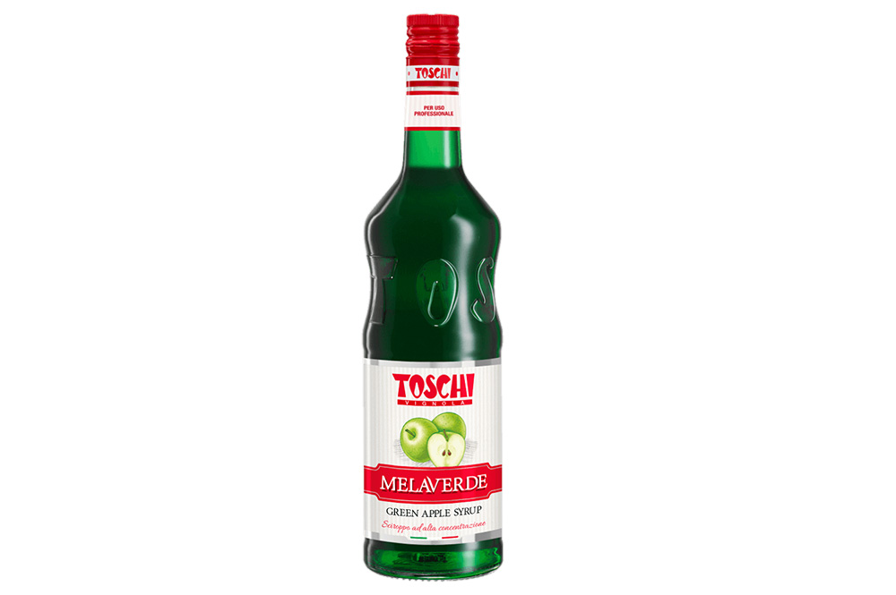 TOSCHI YEŞİL ELMA ŞURUBU 1LT P58 MELAVERDE