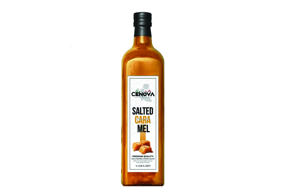 CENOVA TUZLU KARAMEL ŞURUP 1 LT