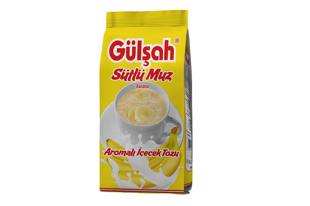 GÜLŞAH SÜTLÜ MUZ AROMALI TOZ İÇECEK 250 GR 