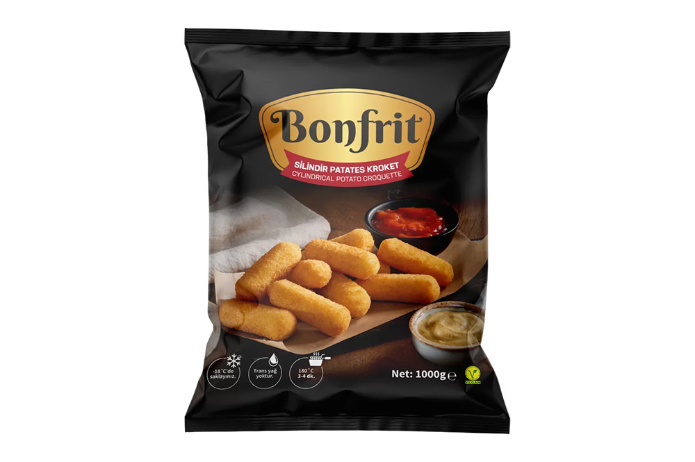 BONFRİT SİLİNDİR KROKET 1000 GR X 10 AD